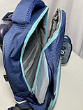 Школьный рюкзак на колёсах для мальчика, с выдвижной ручкой., фото 7