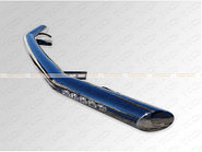 Защита передняя нижняя (с ДХО) 60,3 мм (кроме комплектации Comfort) ТСС для HAVAL Jolion (1,5 л., 2WD) 2021-