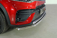 Защита передняя нижняя 60,3 мм ТСС для Geely Tugella 2020-2022