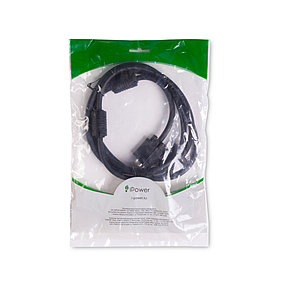 Интерфейсный кабель iPower VGA 15M/15M 1.8 м. 1 в., фото 2