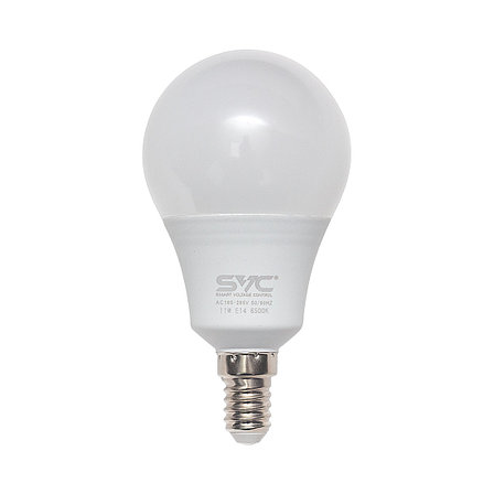Эл. лампа светодиодная SVC LED G45-11W-E14-6500K, Холодный, фото 2