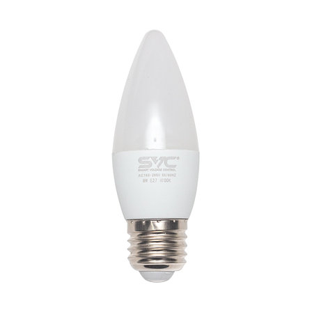 Эл. лампа светодиодная SVC LED C35-9W-E27-4200K, Нейтральный, фото 2