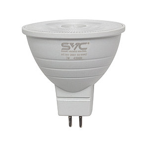 Эл. лампа светодиодная SVC LED JCDR-7W-GU5.3-4200K, Нейтральный, фото 2