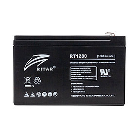 Аккумуляторная батарея Ritar RT1280 12В 8 Ач, фото 2