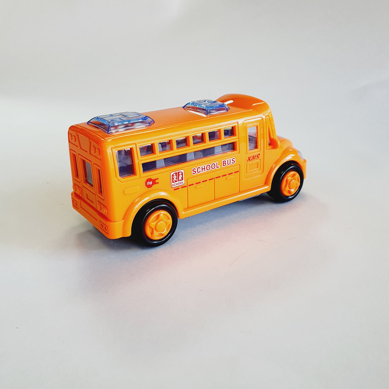 Игрушка автобус школьный на бат. 7704B - фото 2 - id-p108640964
