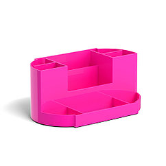 Подставка настольная пластиковая ErichKrause® Victoria, Neon Solid, розовый