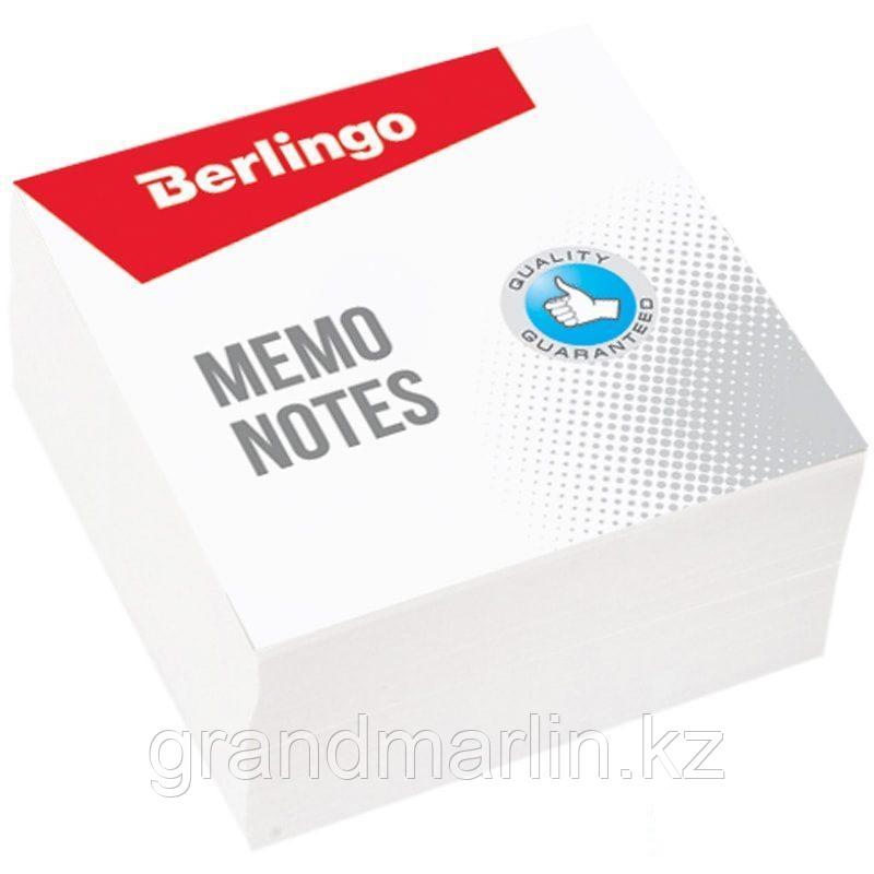 Блок для записей Berlingo 9х9х4,5 см, белый