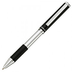 Ручка подарочная шариковая Zebra Slide 0,7мм, черный корпус, синяя