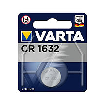 Батарейка, VARTA, CR1632, 3V, 1 шт.