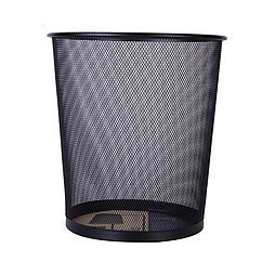 Корзина для мусора Deli 14л, сетчатая, металл, черный