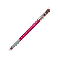 Ручка шариковая Unimax Trio DC GP 1,0 мм, с резиновым упором для пальцев, красная