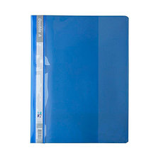 Папка-скоросшиватель пластиковая Double A RF12054-EN A4, 220мкр с карманом, голубой