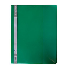 Папка-скоросшиватель пластиковая Double A RF13054-EN, 220мкр с карманом, зеленый