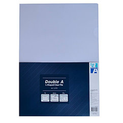 Папка - уголок Double A LF01123-TH 180 мкр, прозрачный