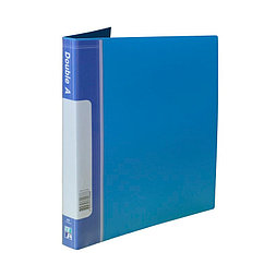 Папка с файлами Double A CH02214-EN А4, 40 файлов, 1200 мкм, пластиковая, голубой