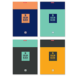 Блокнот на клею ErichKrause® Color Block, А4, 60 листов, клетка