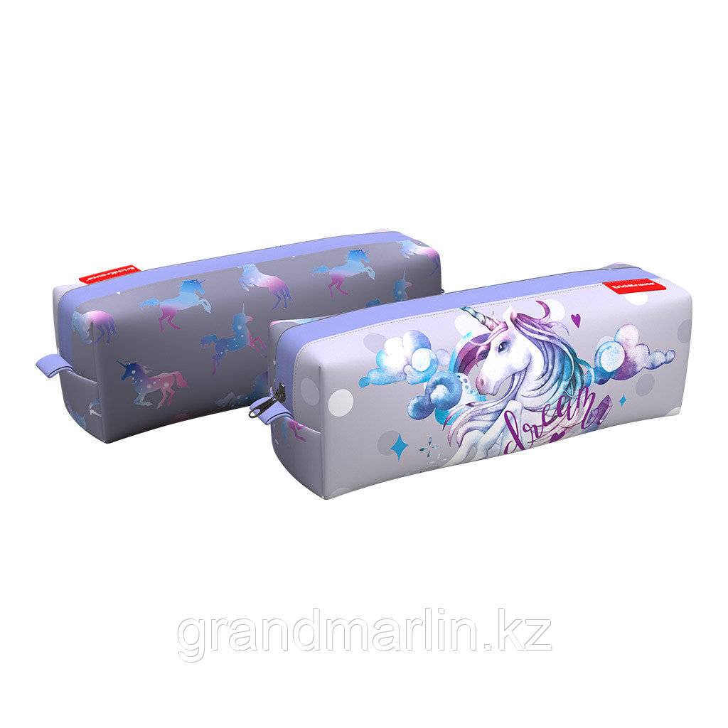Пенал квадро ErichKrause® 210x70x70мм Dream Unicorn