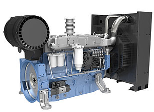 Дизельный двигатель Baudouin 6M16G330/5