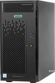 Сервер HP ML10 Gen9 (Tower)/4-Core intel Xeon E3-1225v5 (3.3GHz)/ 64GB UDIMM/ 2x1TB 7.2K SATA DT/ RAID 0,1,10,5/ 1xGbE/ 300W/ ref