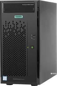 Сервер HP ML10 Gen9 (Tower)/4-Core intel Xeon E3-1225v5 (3.3GHz)/ 8-64GB UDIMM/ 4x HDD SATA/ Raid/ 300W