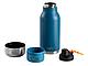 Вакуумный термос Buddy 3-в-1 со съемными мисками для питомцев, 1000 мл, синий - фото 3 - id-p127296745
