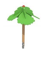 Зонт теневой Пальма