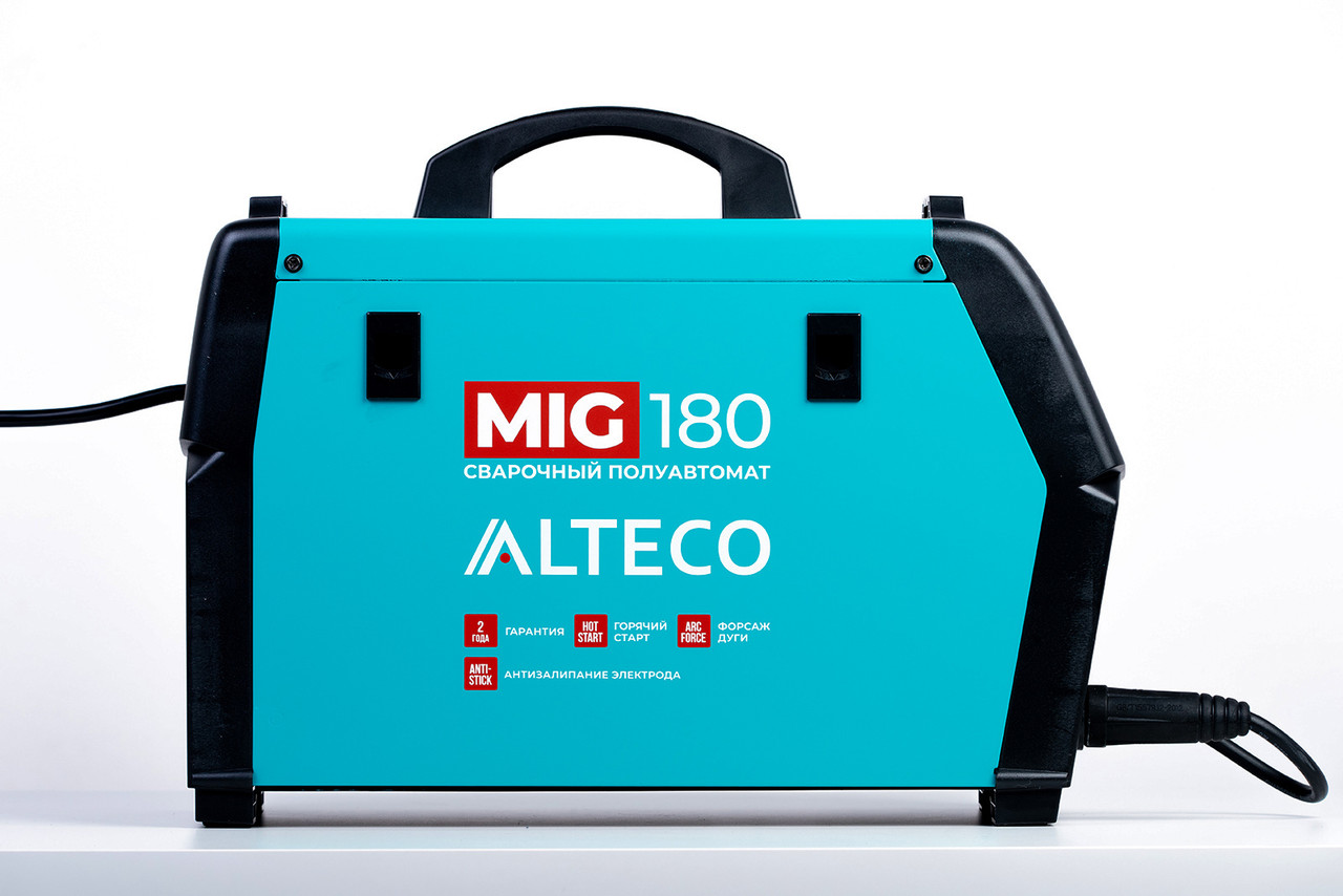 Cварочный аппарат полуавтомат ALTECO MIG 180 40444 (От 50 до 200 А) - фото 4 - id-p108662254