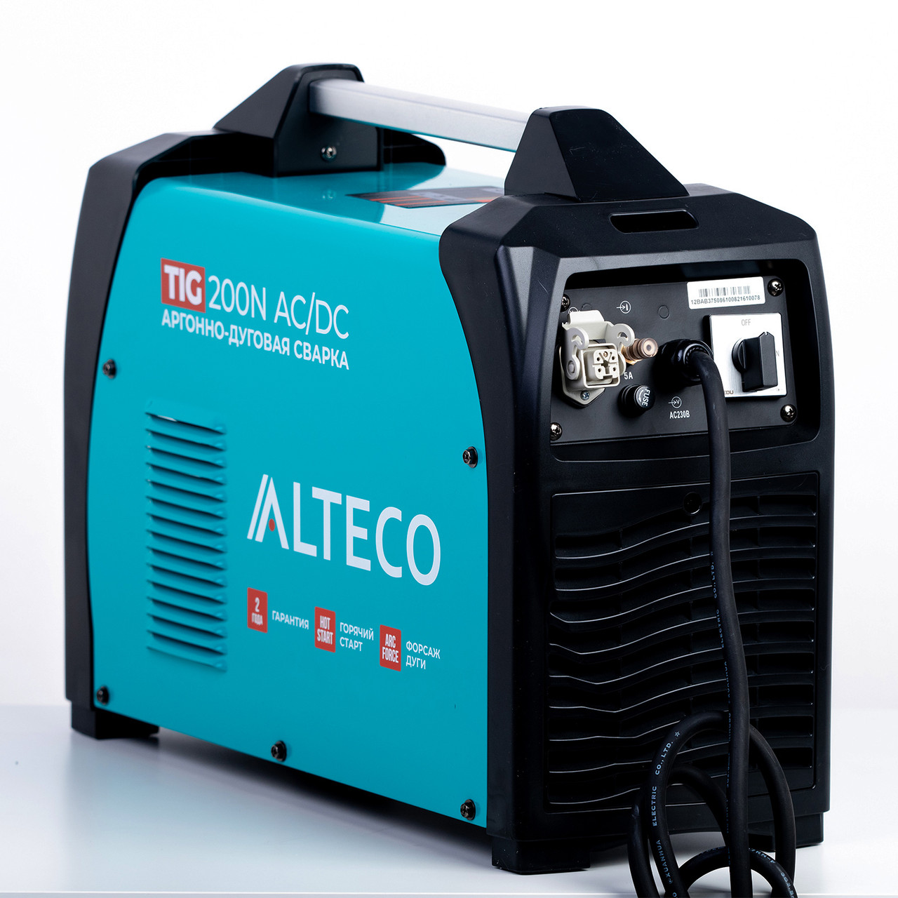 Сварочный аппарат ALTECO TIG 200N AC/DC 40726 (От 10 до 185 А) - фото 2 - id-p108662316