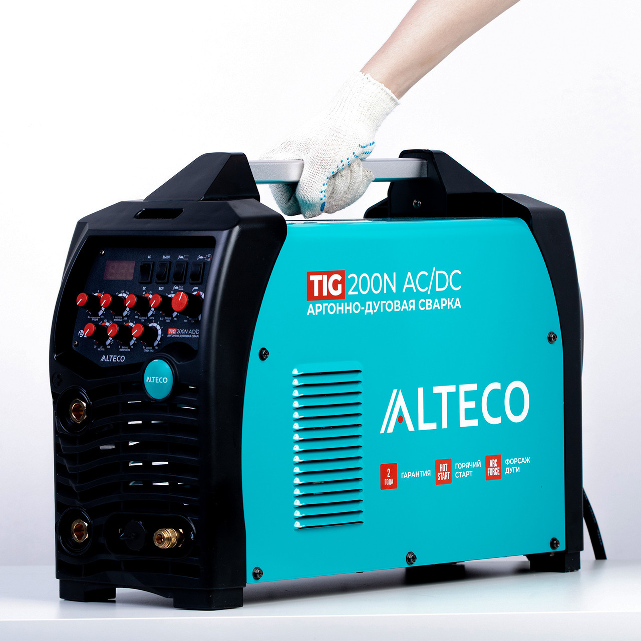 Сварочный аппарат ALTECO TIG 200N AC/DC 40726 (От 10 до 185 А) - фото 8 - id-p108662316