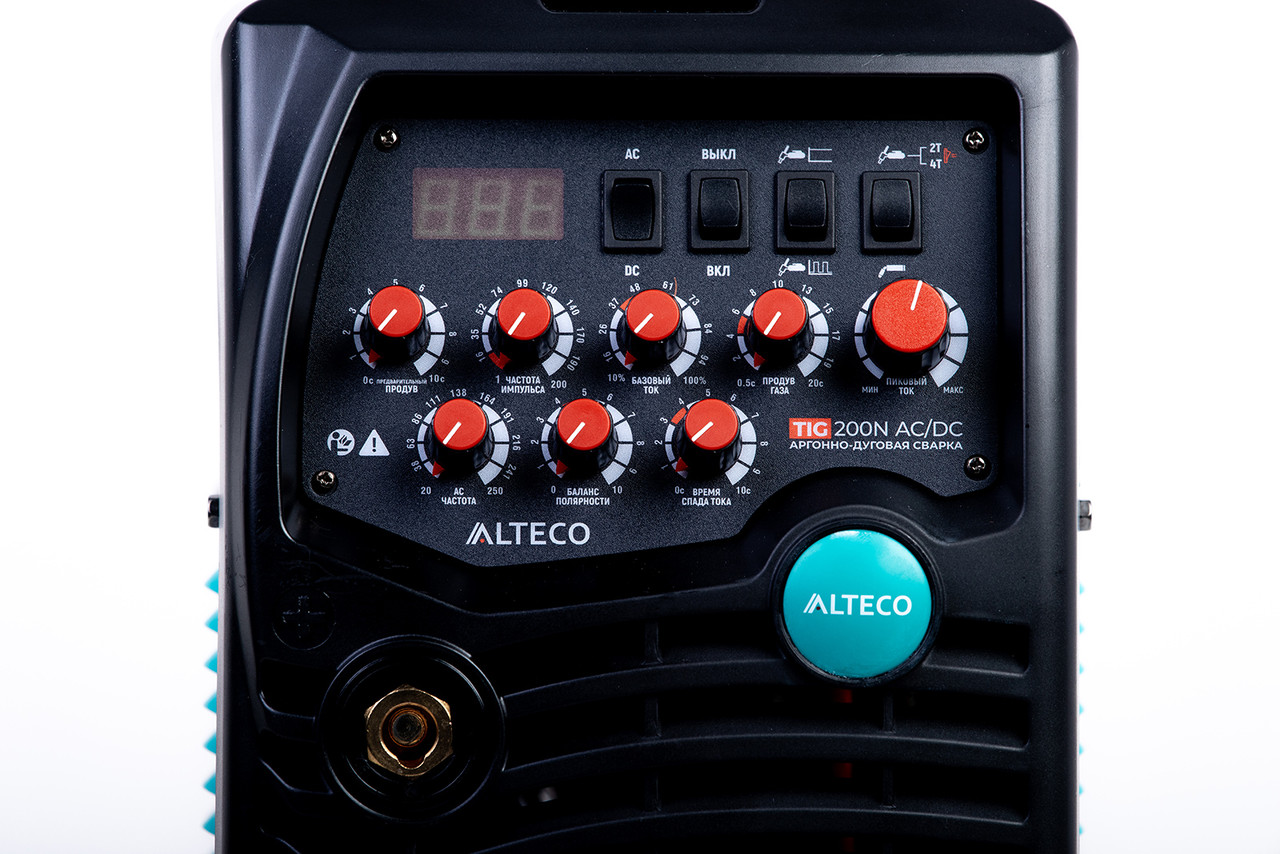 Сварочный аппарат ALTECO TIG 200N AC/DC 40726 (От 10 до 185 А) - фото 9 - id-p108662316