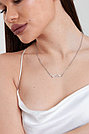 Серебряное ожерелье "Любовь" на арабском языке, колье, цепочка, серебро 925, фото 3