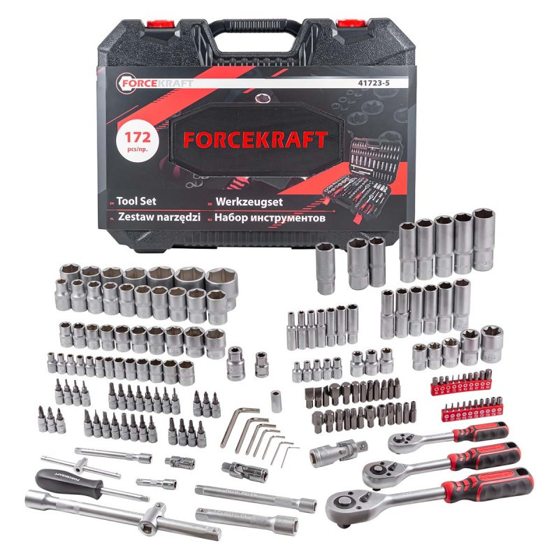 Набор инструментов Forcekraft FK-41723-5 172 в 1