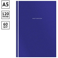 Бизнес-блокнот А5, 120л., OfficeSpace "Моноколор", матовая ламинация, выб. лак 38101, фото 3