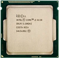 Процессор Intel Core i3 4150, 3.5GHz/LGA-1150/22nm/Haswell/3 Mb L3 Cache/IntelHD4400/EM64T/OEM