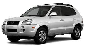 Пороги Hyundai Tucson 2004-2010