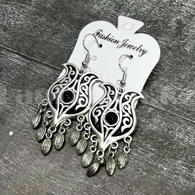 серьги с орнаментом ser'gi s ornamentom