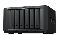 Желілік жинақтағыш NAS Synology DS1621+/6LFF (hs)/RAID 0,1,5,6,JBOD/1x4GB/3xUSB 3.2/4xGbE/2xM.2 nVME SSD 2280