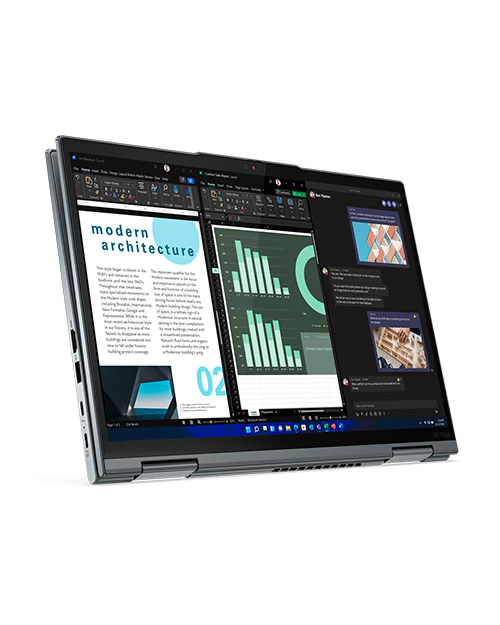 Ноутбук Lenovo Thinkpad X1 Yoga 14,0'wuxga/Core i5-1240P/16Gb/512Gb/Win 11pro (21CD004TRT) - фото 2 - id-p108682819