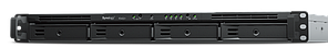 СХД Synology RS422+ (Rack 1U)/4LFF (hs)/2x1GbE/1xUSB 3/100W/no rail