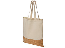 Сумка для шопинга Corky хлопковая со вставкой из пробки, фото 2