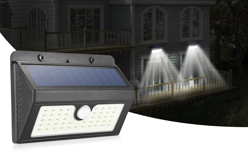 Сенсорный светильник на солнечной батарее 20 LED - фото 4 - id-p97754603