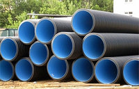 Труба гофрированная двухслойная SN8 Ду-160 (в комплекте муфта и 2 резинки)