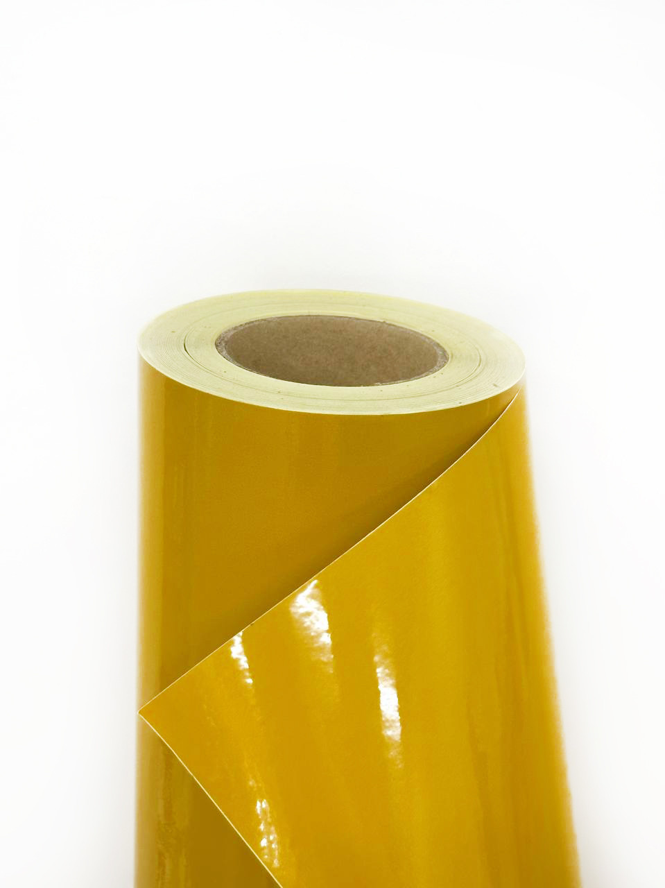 Светоотражающая пленка econom желтый 1,22*45 метр - фото 1 - id-p39949051