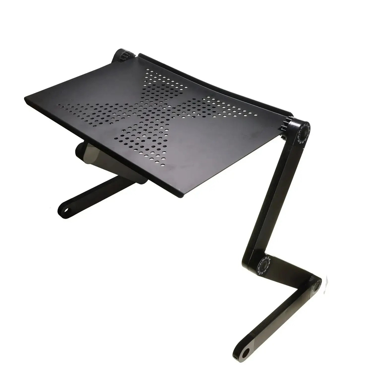 Складной столик для ноутбука с вентилятором, черный (4841) - фото 2 - id-p108700608