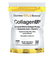 California GOLD Nutrition CollagenUP, теңіз гидролиздері. коллаген, гиалурон қышқылы және вит. C, 206 г