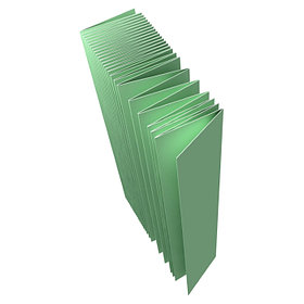 Подложка гармошка 3мм зеленая (10,5м2)