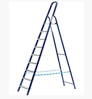 Лестница-стремянка СИБИН стальная, 10 ступеней, 208 см (38803-10)