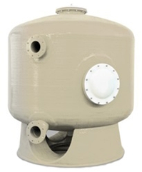 Фильтр песочный для общественных бассейнов Aqua бобинный с боковым подсоединением 1100 мм