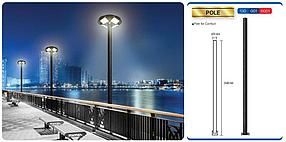 Стойка для уличного светильника на солнечной батарее LED "COMBAT" POLE 2.5м