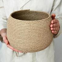Веревка (канат) джутовая для рукоделия, декоративная, длина 50 м, d=8 мм, ОСТРОВ СОКРОВИЩ, 607950, фото 4